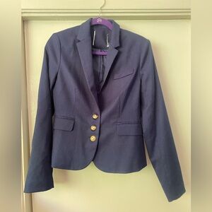 Navy blue blazer